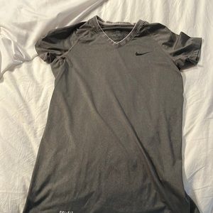 EUC gray Nike dri fit shirt